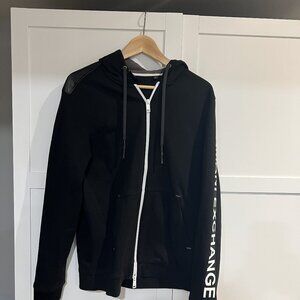 Armani Exchange A|X Black Hoodie Medium